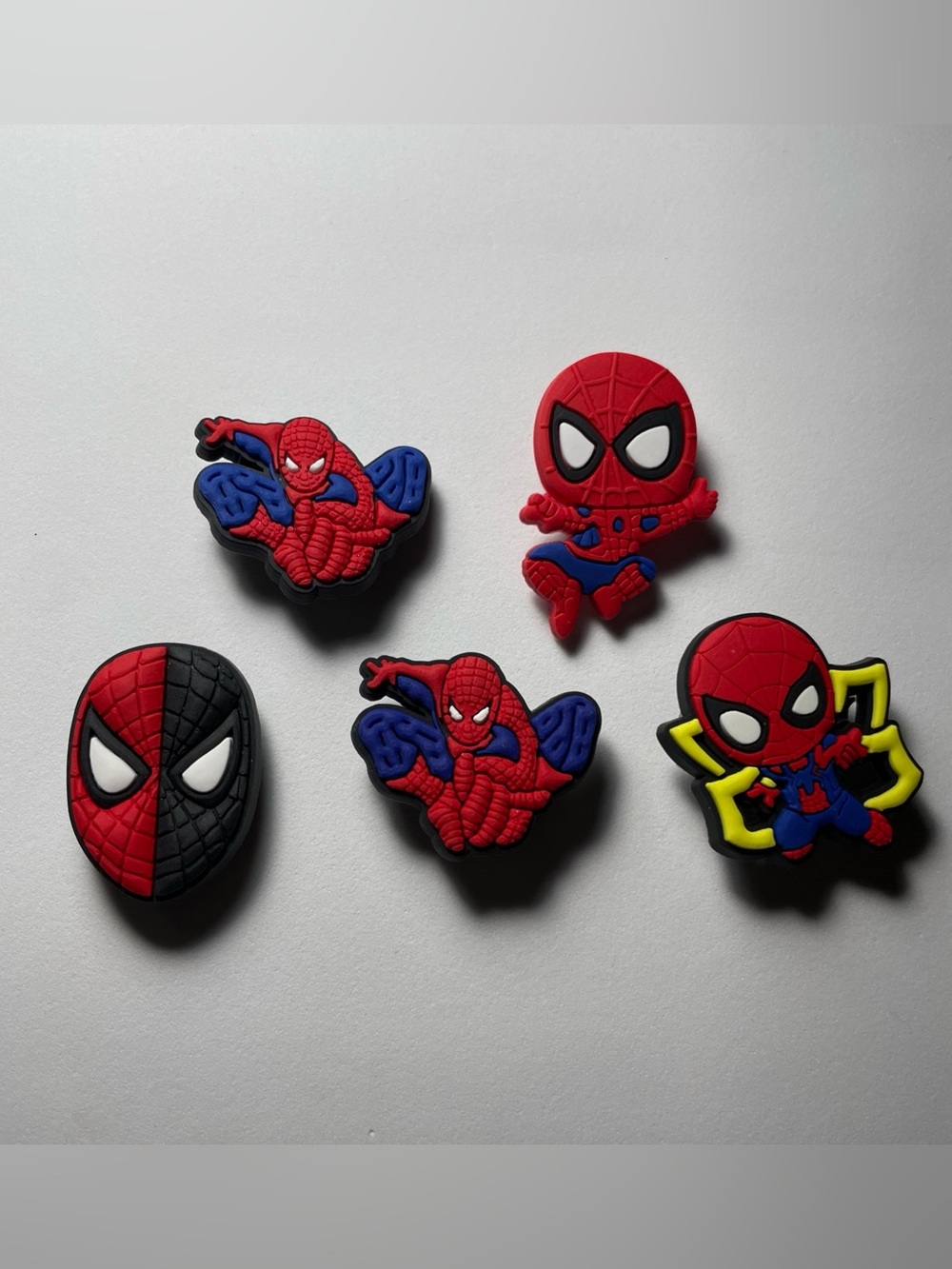 5 Shoe Charms ~ Spiderman ~ Crocs